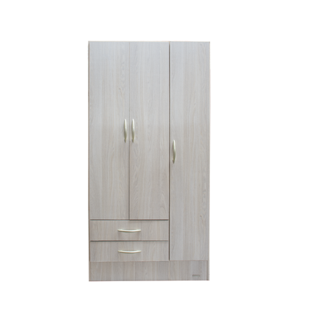 Placard Platinum 3 Puertas 2 Cajones 91309