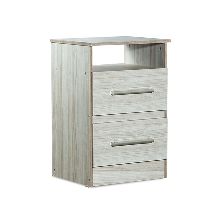 Combo para Dormitorio Placard y Mesa de Luz Reforzados Maximo Fortaleza Marfil - Vista 3