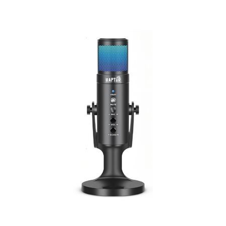 Microfono Raptor Vox PRO RGB USB Streaming
