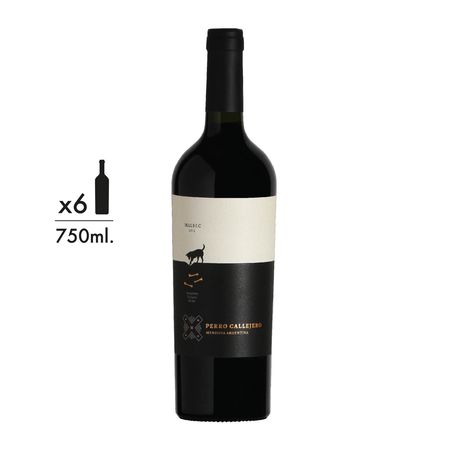 Vino Tinto Perro Callejero Malbec Caja x 6