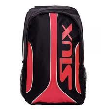 Mochila siux fusion negro rojo