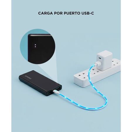 Power Bank Portátil Gadnic Metálico 15000 mAh