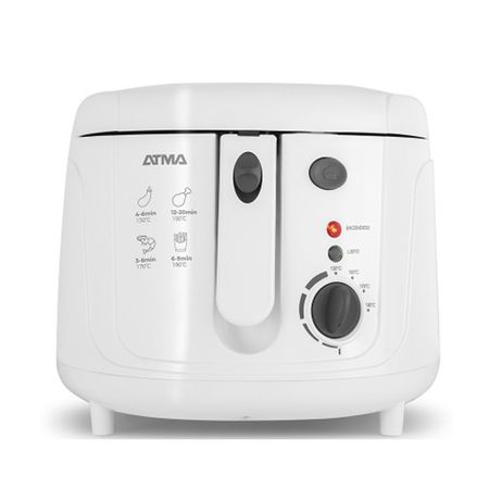 FREIDORA ATMA DF5318P DE ACEITE 1500W - 1800W BLANCA 2.5 LTS - 4608287