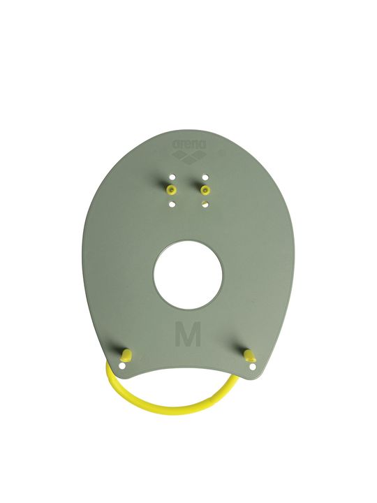 Manoplas Arena Elite II Unisex Natación Verde - Vista 2