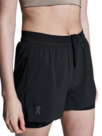 Short On Performance 2 In 1 Mujer Running Negro