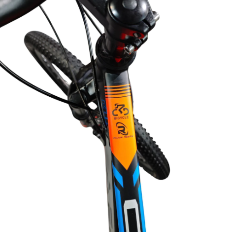 BICICLETA AERO BIKE – MODELO VENTORODADO 29 21 VELOCIDADES DISEÑO ITALIANO (NEGRO- NARANJA) - Vista 5