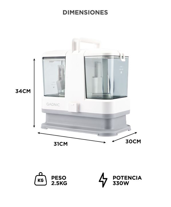 Aspiradora Gadnic Limpiador de manchas 350W - Vista 6