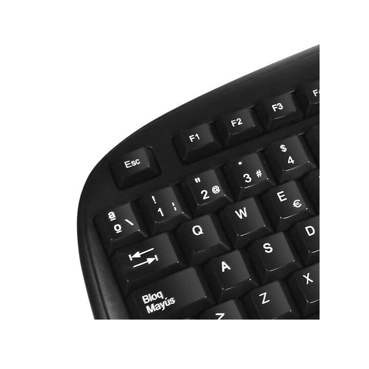 TECLADO KLIP XTREME STYLUS (C:NEGRO KKS050S) - Vista 2
