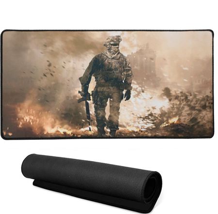 Mousepad Gamer Gadnic Diseño Ilustración 60x30cm Soldado - L