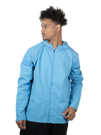 Campera Under Armour Launch Hombre Running Azul