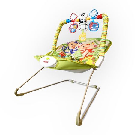 Mecedora con Vibración Música Juguetes Verde Bebesit 8203-C
