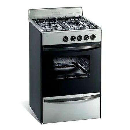 Cocina Acero Inox. 56cm Facil Limpieza Valvula Seguridad Longvie