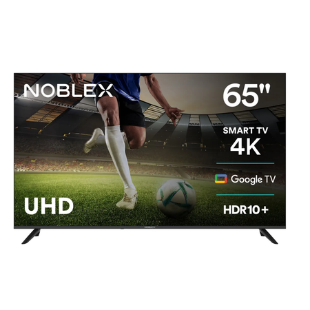 smart tv noblex 65 uhd 4k google tv bluetooth hdmi usb dv65x8580