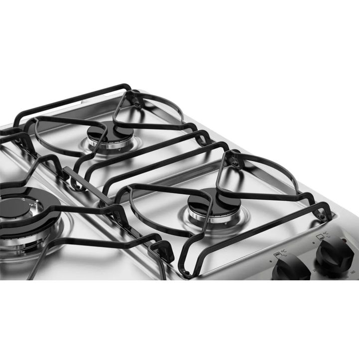 Cocina ELECTROLUX 76DXR 76cm doble horno multigas acero inox - Vista 7