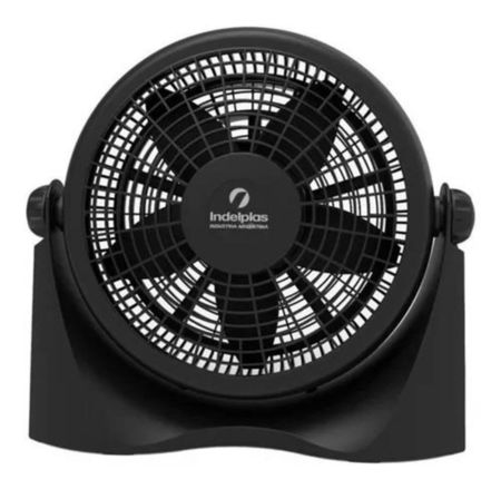 Ventilador Turbo Indeplas IV-20 Negro