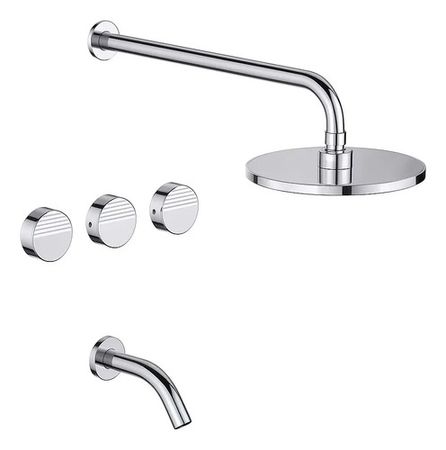 Fv Grip Ducha C/transf 0103/l8-cr Plateado Brillante