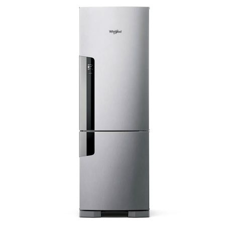 Heladera Combi Inverter No Frost 397L Evox Inoxidable Whirlpool 