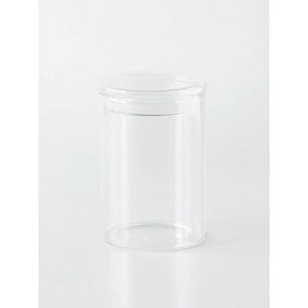 Frasco Blackly Clear Transparente con Tapa 750 ml