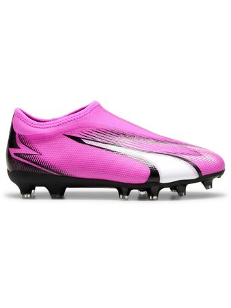 Botines Puma Ultra Match FG/AG Jr Niños Fútbol Rosa