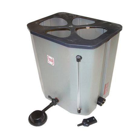 Calefon Finor 22 Lts Plastico Con Tubo Nivel