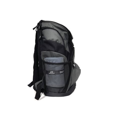 Mochila De Natación Aquon Global 35 Litros Lisas Gris Negro