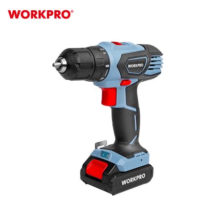 Taladro/Atornillador Inalambrico  Workpro 12v, incluye bateria y Cargador
