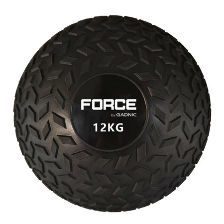 Medicine Ball de 12 Kg Force By Gadnic Pelota Slam Sin Rebote Textura Antideslizante