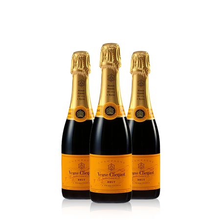 Espumante Veuve Clicquot Brut Caja x 3