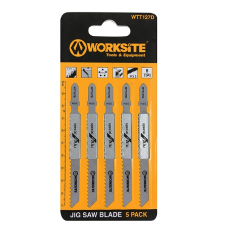 Juego Hojas De Sierra Para Calar Worksite 5 Piezas