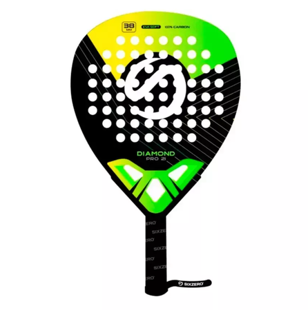 Paleta Paddle Sixzero Diamond Pro 21 Carbono (MO44382)
