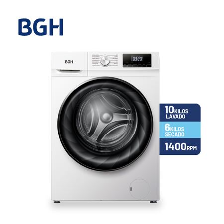Lavasecarropas Bgh Inverter 10kg Bwdn10w25ar