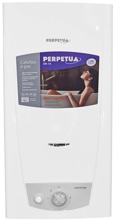 Calefon Gas Envasado Perpetua 14Lts 1L017 Dr14