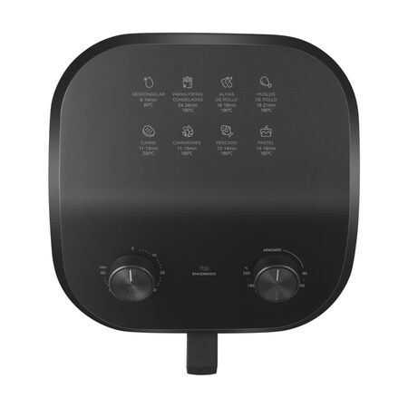 Freidora De Aire Midea Af-mw45bar1 4,5l Color Negro Negro