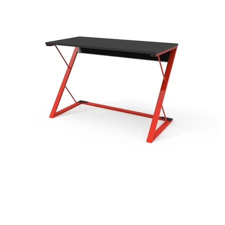 Escritorio Base Gamer Dielfe Ebg120 120Cm Negro-Naranja