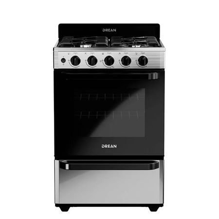 Cocina Drean CD5603AI 56Cm M-Gas Inoxidable Encendido Eléctrico