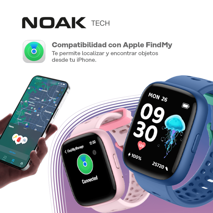 Smartwatch Noak Bloom 1 Niños con Juegos 1.83" TFT-LCD IP68 - Vista 10