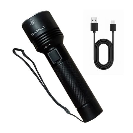 Linterna Gadnic 500 Lumenes Recargable