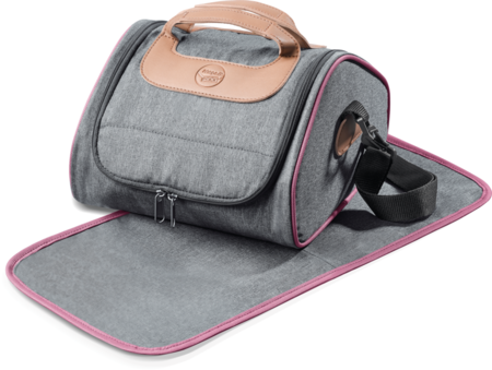 Lonchera De Tela Maped Concept - Rosa