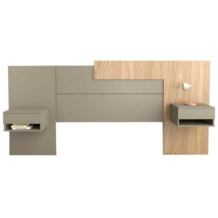 Respaldo de cama 6447 Olmo Finlandes Gris 320 Cm