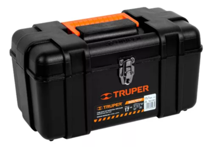 Caja Herramientas 17'' Truper Chp-17x 19656 Herraje Metalico