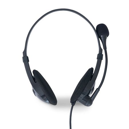Auriculares Verbatim Conector Usb Control Sonido Banda Ajustable. Microfono Rotable