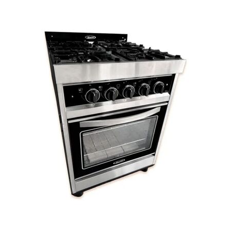 Cocina Multigas Maraldi Cucinare Glass 55cm Puerta Vidrio