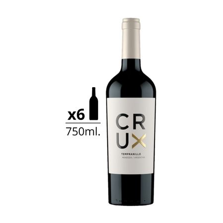 Vino Tinto Crux Tempranillo Caja x 6