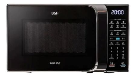 Microondas Digital Bgh B120dn20i Eco Negro 20lts Auto Menu