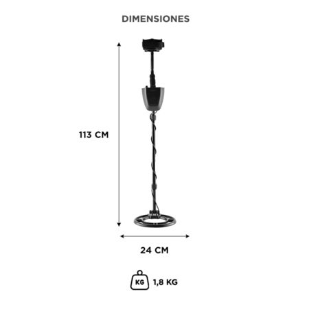 Detector De Metales Gadnic MD-3030 Oro Plata