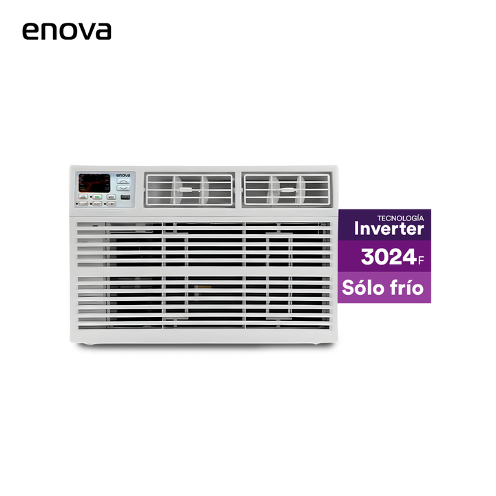 Aire Acondicionado Enova Ventana Inverter 3510W 3024 Fg Frío AEV12IF10 - Vista 2