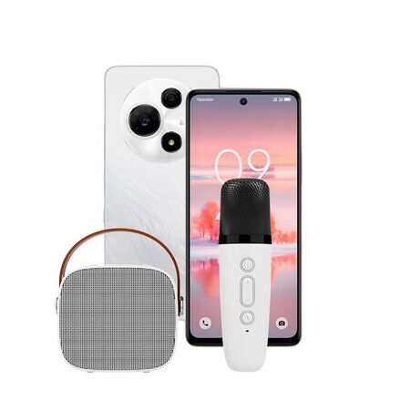 Combo TCL 60 Pro NXTPAPER 8+512GB Alps White + Kit Karaoke Dekkin BT