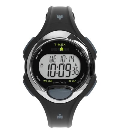 RELOJ DIGITAL TIMEX- IRONMAN ESSENTIAL LUXE 30 LAP NEGRO (TW2W17300) (RTX0622)
