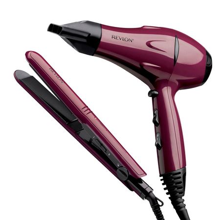 Combo Secador y Planchita de Pelo Revlon