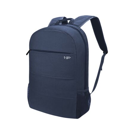 Mochila Urbana Nylon Reforzada Mujer Hombre para Notebook Color Azul